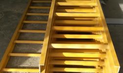 GRP ladder type cable trays