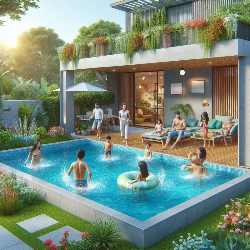 Prefab swimming pool company