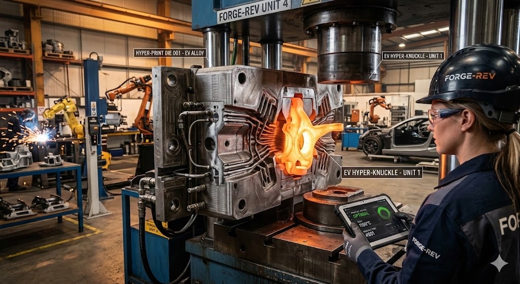 forged automotive component