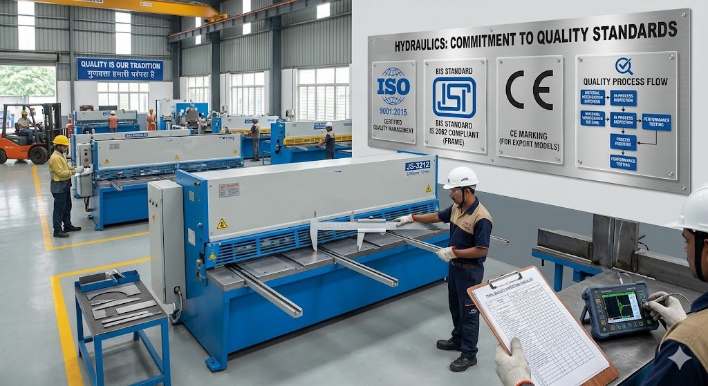 Hydraulic Shearing Machine Manufacturer India