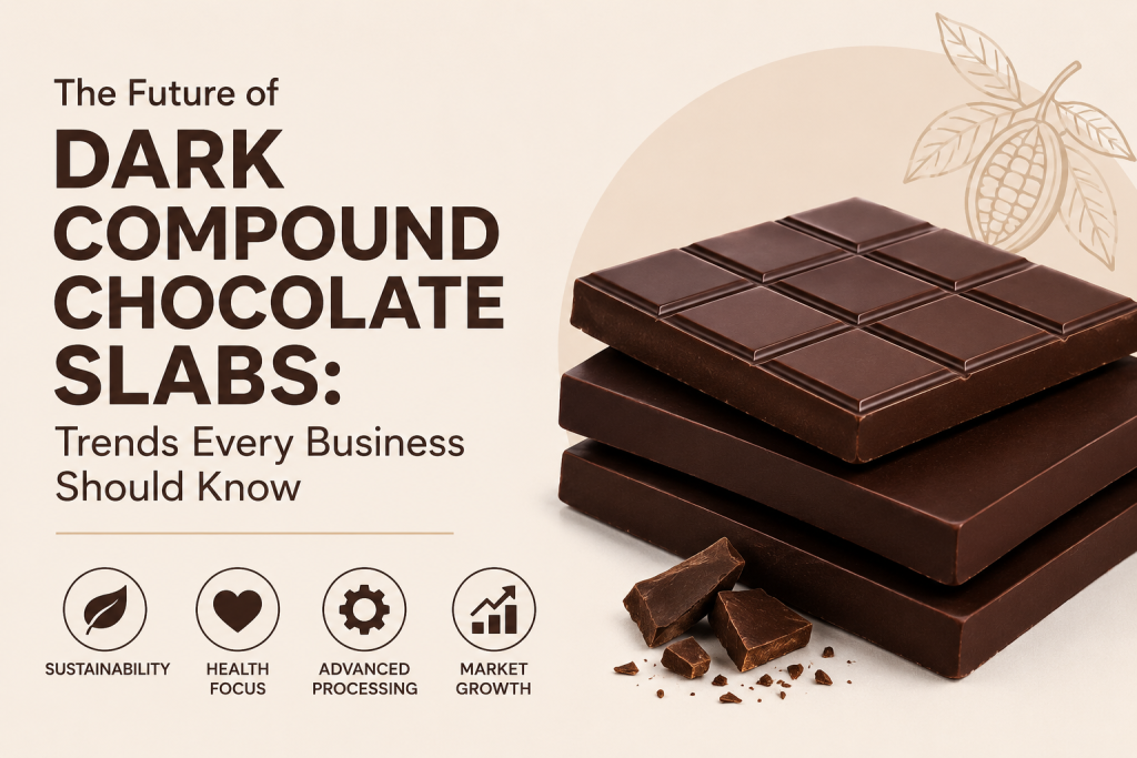 Dark Compound Chocolate Slabs
