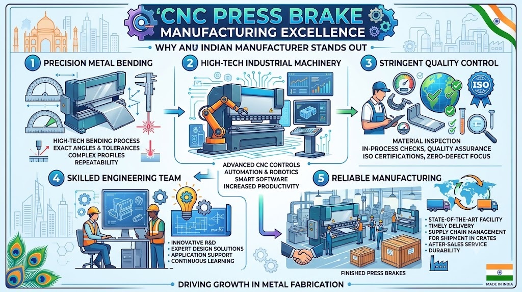 CNC Press Brake Machine Manufacturer India