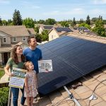 rooftop solar panel installation