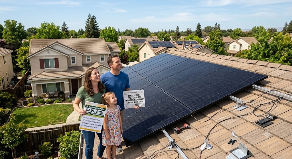rooftop solar panel installation