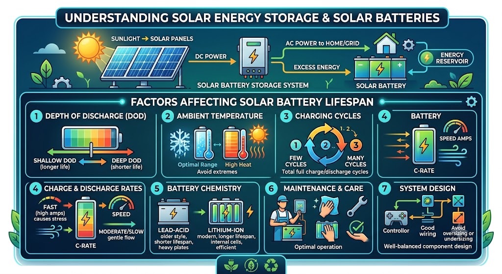solar battery storage for home